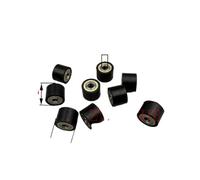 YfnTDwceV 4PCS Cutter Pinch Roller Wheel 4x10x14mm Rubber Paper Pressure Push Roller Compatible With Mimaki CG-60 CG-130 CJV30 CJV150(10PCS)