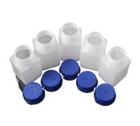 YfnTDwceV 6 Lines Transparent Ink Tube For L1800 DTF Printer Compatible With A3 A4 Textile Ink Bottle Damper T Shirt Printer L805 L801 R1390 DTG(5 empty ink bottles)