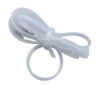 YfnTDwceV Soft Ink Tube 5M 4.5x2.5mm Double Line Two Lines Hose For Mimaki Cap Mutoh VJ 1604 1624 Pump Assembly(10 Meters)