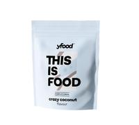 YFood Crazy Coconut Powder, Meal Replacement Shake, 25 g Protein, 12 Meals