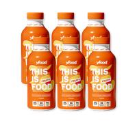Yfood Ready-To-Drink-Complete Meal Fruity Peach 6x500ml