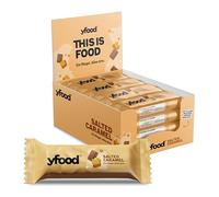 yfood Salted Caramel Bar, easy and delicious meal replacement with 14 g protein & all important nutrients (12 bars, 60 g each)