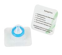 YFPICO 45/100 Pcs Syringe Filters Sterile PVDF Membrane Syringe Filters 13/25/30mm 0.1/0.22/0.45μm Hydrophilic Individual Package Chemicals Filtration