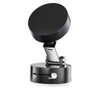 YFQAZXSW Degree Adjustable Vacuum Suction Cup Folding Mobile Phone Holder | for Lazy Car, Suction Cup Holder(Black)
