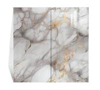 YFQHZDS Peel and Stick Marble Wall Panels 23.6"X11.8"- Waterproof Self-Adhesive for Interior Wall Decor,PVC Foam Backsplash Tile for Kitchen,style35,12pcs
