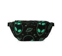 YFSGDLBN Aliens Printed Crossbody Waist Pack Daily Casual Chest Bag