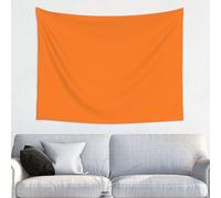 YFSGDLBN Beauty Burnt Orange printed tapestry Wall hanging Aesthetic tapestry