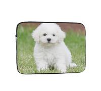 YFSGDLBN Bichon Frise Dog printed Laptop Case Portable laptop Inner sleeve