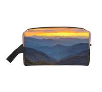 YFSGDLBN Blue Ridge Parkway Mountains Printed Storage Bag Portable Travel Cosmetic Bag Toiletry Bag