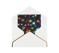 YFSGDLBN Bright Beautiful Colorful Art printed Greeting Card Thank You Card for all occasions