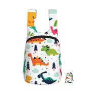 YFSGDLBN Colorful Dinosaurs printed Foldable storage backpack Sports Gym Bag