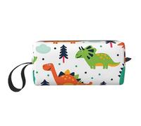YFSGDLBN Colorful Dinosaurs Printed Receive Bag Daily Storage Bag Makeup Bag