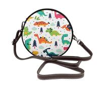 YFSGDLBN Colorful Dinosaurs printed Shoulder Bag Fashion handbag Totes