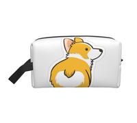 YFSGDLBN Cute Corgi Butt Printed Storage Bag Portable Travel Cosmetic Bag Toiletry Bag