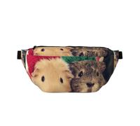 YFSGDLBN Cute Guinea Pigs Printed Crossbody Waist Pack Daily Casual Chest Bag