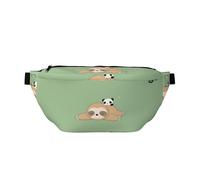 YFSGDLBN Cute Panda and Sloth Printed Crossbody Waist Pack Daily Casual Chest Bag