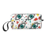 YFSGDLBN Evil Eyes Printed Receive Bag Portable Travel Cosmetic Bag Toiletry Bag Storage Bag