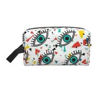 YFSGDLBN Evil Eyes Printed Storage Bag Portable Travel Cosmetic Bag Toiletry Bag
