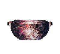 YFSGDLBN Explosion Firework Printed Crossbody Waist Pack Daily Casual Chest Bag