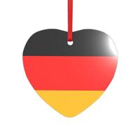 YFSGDLBN germany flag printed Acrylic Shaped Pendant Acrylic Hanging Ornaments