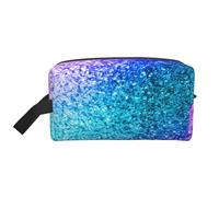 YFSGDLBN Glitter Sequin Spot Printed Storage Bag Portable Travel Cosmetic Bag Toiletry Bag