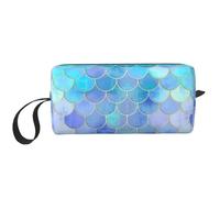 YFSGDLBN Gold Mermaid Scale Printed Receive Bag Portable Travel Cosmetic Bag Toiletry Bag Storage Bag
