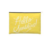 YFSGDLBN Goodlooking Hello Sunshine Printed Paper Reusable Cosmetic Bag Makeup Bag