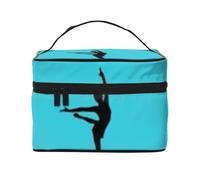 YFSGDLBN I Love Gymnastics Printed Cosmetic Bag Storage Bag Makeup Bag