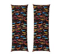 YFSGDLBN I Love My Dog Dachshunds printed Long Body Pillow Cover Long Strip Throw Pillow Cover decorative pillowcase