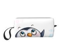 YFSGDLBN I Love Penguins Printed Receive Bag Portable Travel Cosmetic Bag Toiletry Bag Storage Bag