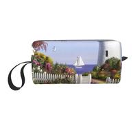 YFSGDLBN Lighthouse Diamond Painting Printed Receive Bag Portable Travel Cosmetic Bag Toiletry Bag Storage Bag