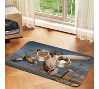 YFSGDLBN mallard duck printed Pet absorbent leather tablecloth Washable decorative mat