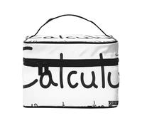 YFSGDLBN Math Geometry Geek Calculus Printed Cosmetic Bag Storage Bag Makeup Bag