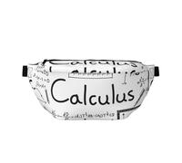 YFSGDLBN Math Geometry Geek Calculus Printed Crossbody Waist Pack Daily Casual Chest Bag