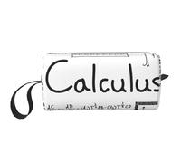 YFSGDLBN Math Geometry Geek Calculus Printed Receive Bag Portable Travel Cosmetic Bag Toiletry Bag Storage Bag