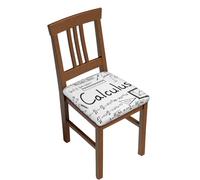 YFSGDLBN Math Geometry Geek Calculus printing Square Cushion Cover Elastic Chair Protector