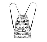 YFSGDLBN Native American Patterns printed Storage bag with a drawstring backpack Sports Gym Bag