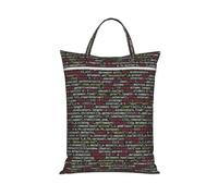 YFSGDLBN Programmer Programming Code printed Travel dirty laundry bag clothes pack Storage Basket Bag