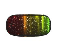 YFSGDLBN Rainbow Neon Printed Pencil Bag Pencil Case Pencil Pouch Portable Stationery Pouch