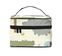 YFSGDLBN Safari Animals Printed Cosmetic Bag Storage Bag Makeup Bag