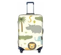 YFSGDLBN Safari Animals Printed Suitcase Cover Elasticated Luggage Protective Cover