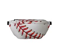 YFSGDLBN Sport Ball Baseball Printed Crossbody Waist Pack Daily Casual Chest Bag