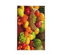 YFSGDLBN variety fresh vegetables fruits printed Waffle Kitchen Towel hand towel