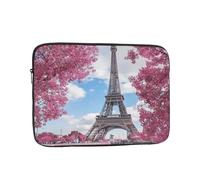 YFSGDLBN Vintage Style Eiffel Tower Paris printed Laptop Case Portable laptop Inner sleeve