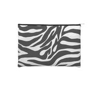 YFSGDLBN Zebra Print Printed Paper Reusable Cosmetic Bag Makeup Bag