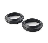 YFUK 2PCS Motorcycle Universal Front Fork Shock Absorber Dust Seal 49mm x 60mm x 11mm for Dyna Fat Bob FXDF 2008-2015, Super Glide EFI FXDI 2006-2010, Low Rider FXDL 2014-2015