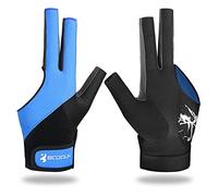 YFY Billiard Pool Gloves Left Hand 3-Finger Splicing Snooker Cue Sports Glove Popular Sizes for Men and Women