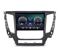 YFYANFEI Android 15 Car DVD Player Radio Unit for Mitsubishi Pajero Sport 2016-2018, Car Stereo 9 Inch GPS Navigator Bluetooth Support 4G Wifi Screen Mirror Link,8 Core 4G+Wifi 4G+64G