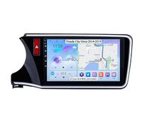 YFYANFEI Android 15 Double Din Car Radio for Honda City Greiz 2014-2019, Wireless Carplay Android Auto Bluetooth GPS Navi WiFi FM RDS Backup Camera,8 Core 4G+Wifi 12G+256G