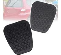 YFYANFEI Clutch Brake Pedal Cover for H-onda Jazz 2002-2008, Brake Clutch Pedal Rubber Pads 2Pcs Replacement Parts 46545-538-010